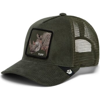Cepur izliekta truckeris zaļš snapback Corduroy Tuff Ridgeline The Farm Goorin Bros.