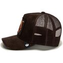 cepur-izliekta-truckeris-bruns-snapback-corduroy-grit-ridgeline-the-farm-goorin-bros