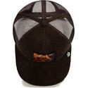 cepur-izliekta-truckeris-bruns-snapback-corduroy-grit-ridgeline-the-farm-goorin-bros