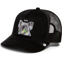cepur-izliekta-truckeris-melns-snapback-corduroy-dope-ridgeline-the-farm-goorin-bros