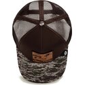 cepur-izliekta-truckeris-bruns-snapback-engraved-dog-camo-glitch-the-farm-goorin-bros