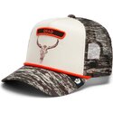 cepur-izliekta-truckeris-maskesanas-snapback-rocker-dead-camo-glitch-skull-the-farm-goorin-bros