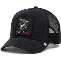 cepur-izliekta-truckeris-melns-snapback-raging-denim-after-dark-the-farm-goorin-bros