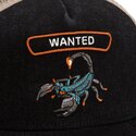 cepur-izliekta-truckeris-melns-snapback-wanted-rocker-denim-after-dark-the-farm-goorin-bros