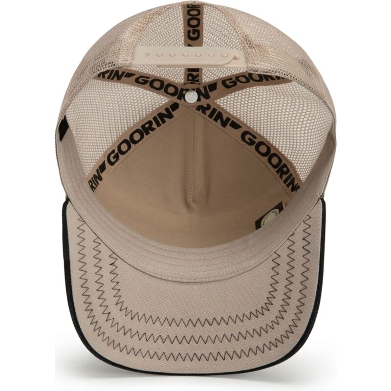 cepur-izliekta-truckeris-melns-snapback-wanted-rocker-denim-after-dark-the-farm-goorin-bros