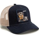 cepur-izliekta-truckeris-tumsi-zils-snapback-guard-denim-after-dark-the-farm-goorin-bros