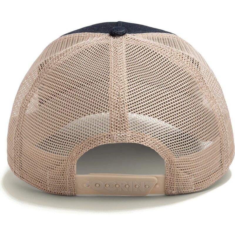 cepur-izliekta-truckeris-tumsi-zils-snapback-guard-denim-after-dark-the-farm-goorin-bros