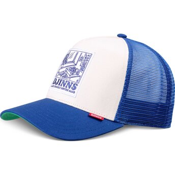 Cepur izliekta truckeris zils snapback LSCC Lazy Sunday Coffee Club Record no Djinns