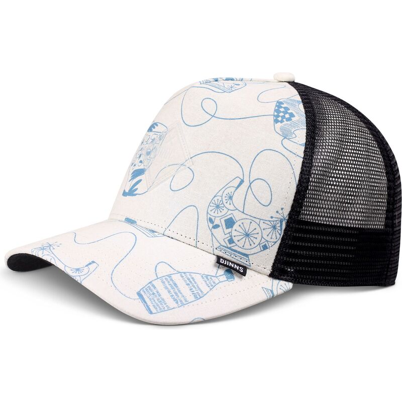 cepur-izliekta-truckeris-balts-snapback-hft-bottles-no-djinns
