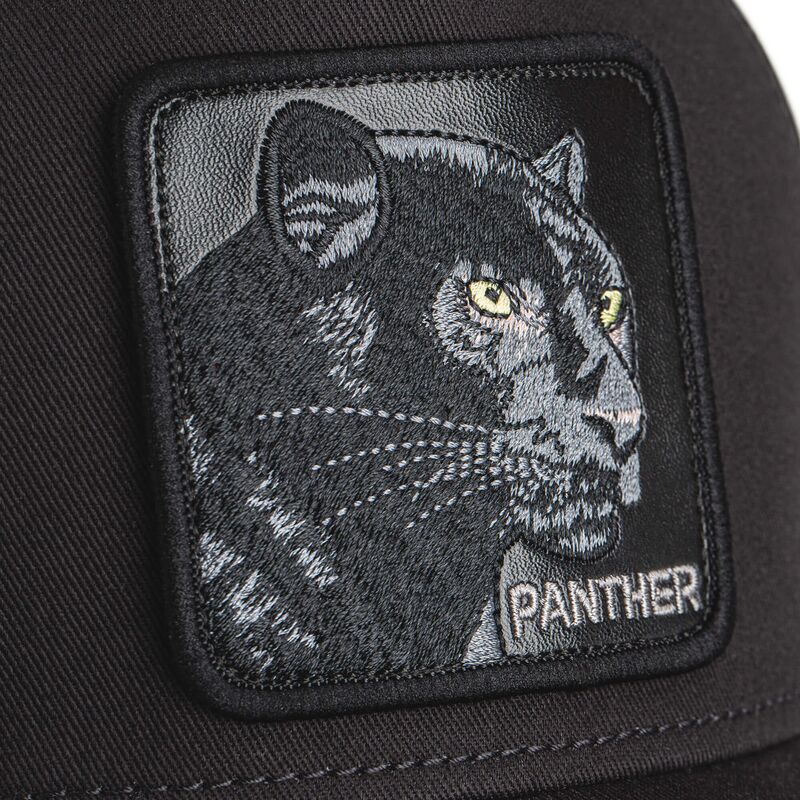 cepur-izliekta-truckeris-melns-snapback-the-black-panther-core-combo-the-farm-no-goorin-bros