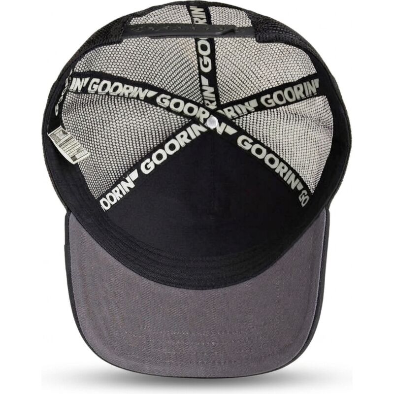 cepur-izliekta-truckeris-melns-snapback-the-black-panther-core-combo-the-farm-no-goorin-bros