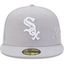 cepur-plakana-peleks-pieguloss-59fifty-side-script-no-chicago-white-sox-mlb-no-new-era