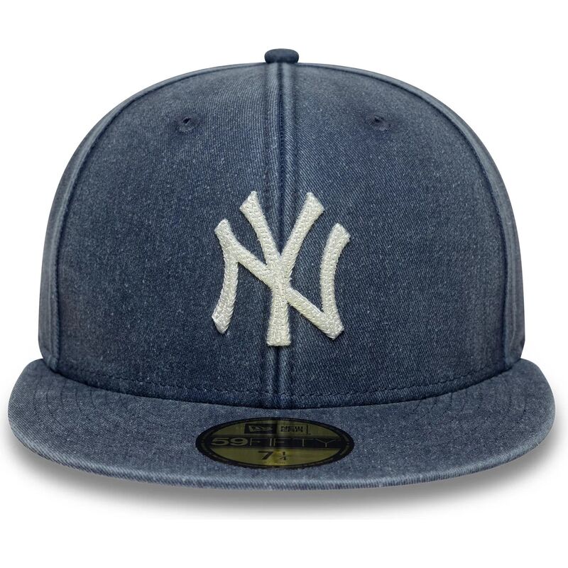 cepur-plakana-tumsi-zils-pieguloss-59fifty-washed-no-new-york-yankees-mlb-no-new-era