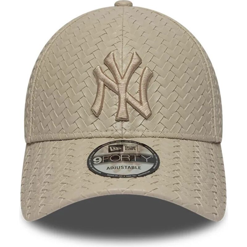 cepur-izliekta-bess-regulejams-9forty-pu-weave-no-new-york-yankees-mlb-no-new-era