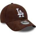 cepur-izliekta-bruns-snapback-9forty-entry-cord-no-los-angeles-dodgers-mlb-no-new-era