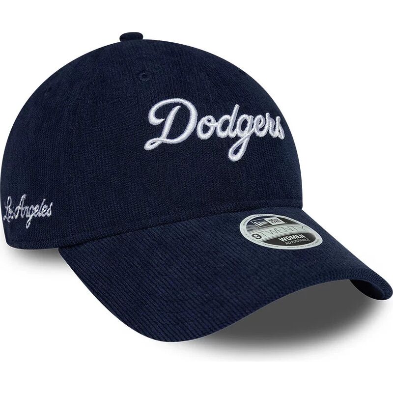 cepur-izliekta-tumsi-zils-regulejams-9twenty-cord-script-no-los-angeles-dodgers-mlb-no-new-era