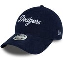 cepur-izliekta-tumsi-zils-regulejams-9twenty-cord-script-no-los-angeles-dodgers-mlb-no-new-era