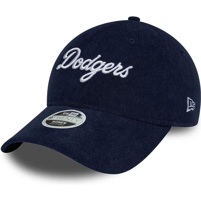 cepur-izliekta-tumsi-zils-regulejams-9twenty-cord-script-no-los-angeles-dodgers-mlb-no-new-era