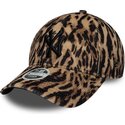 cepur-izliekta-leopards-regulejams-9forty-ocelot-print-no-new-york-yankees-mlb-no-new-era