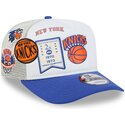 cepur-izliekta-truckeris-balts-snapback-hardwood-classics-9fifty-a-frame-precurved-no-new-york-knicks-nba-no-new-era