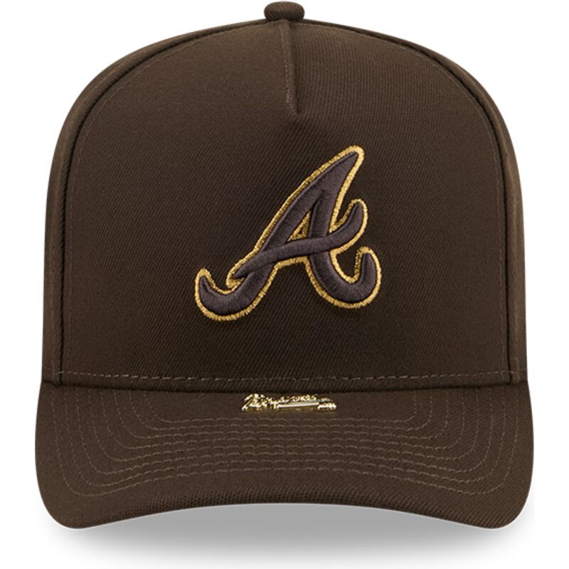 cepur-izliekta-bruns-snapback-9fifty-a-frame-precurved-visor-pin-no-atlanta-braves-mlb-no-new-era cepur-izliekta-bruns-snapback-9fifty-a-frame-precurved-visor-pin-no-atlanta-braves-mlb-no-new-era