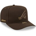 cepur-izliekta-bruns-snapback-9fifty-a-frame-precurved-visor-pin-no-atlanta-braves-mlb-no-new-era