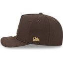 cepur-izliekta-bruns-snapback-9fifty-a-frame-precurved-visor-pin-no-los-angeles-dodgers-mlb-no-new-era