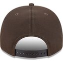 cepur-izliekta-bruns-snapback-9fifty-a-frame-precurved-visor-pin-no-los-angeles-dodgers-mlb-no-new-era