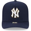 cepur-izliekta-tumsi-zils-snapback-9fifty-a-frame-precurved-visor-pin-no-new-york-yankees-mlb-no-new-era