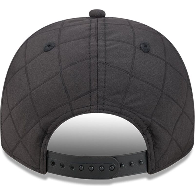 cepur-izliekta-melns-snapback-9fifty-a-frame-precurved-checkered-no-los-angeles-dodgers-mlb-no-new-era
