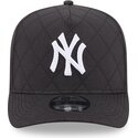 cepur-izliekta-melns-snapback-9fifty-a-frame-precurved-checkered-no-new-york-yankees-mlb-no-new-era