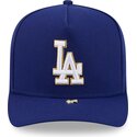 cepur-izliekta-zils-snapback-9fifty-a-frame-precurved-visor-pin-no-los-angeles-dodgers-mlb-no-new-era
