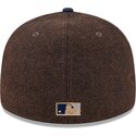 cepur-izliekta-bruns-pieguloss-59fifty-precurved-no-new-york-yankees-mlb-no-new-era