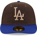 cepur-izliekta-bruns-pieguloss-59fifty-precurved-no-los-angeles-dodgers-mlb-no-new-era