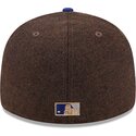 cepur-izliekta-bruns-pieguloss-59fifty-precurved-no-los-angeles-dodgers-mlb-no-new-era