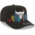 cepur-izliekta-melns-snapback-9fifty-a-frame-precurved-skyline-no-chicago-bulls-nba-no-new-era