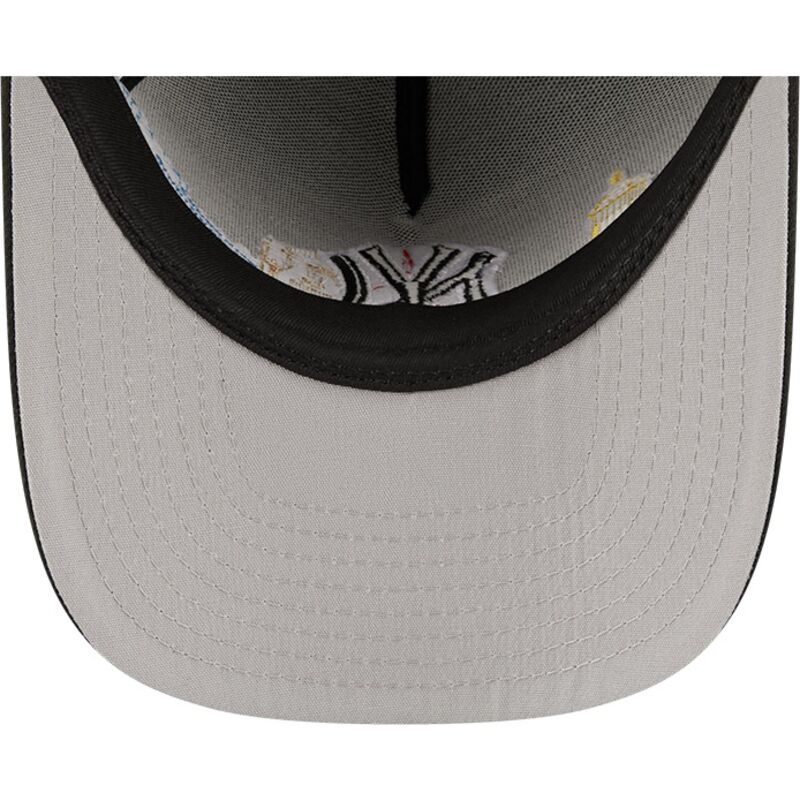 cepur-izliekta-melns-snapback-9fifty-a-frame-precurved-skyline-no-new-york-yankees-mlb-no-new-era