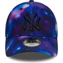 cepur-izliekta-daudzkrasains-snapback-berniem-9forty-all-over-print-space-no-new-york-yankees-mlb-no-new-era