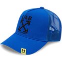 cepur-izliekta-truckeris-zils-snapback-clamp-arrows-no-l-ab-c-o-off-white