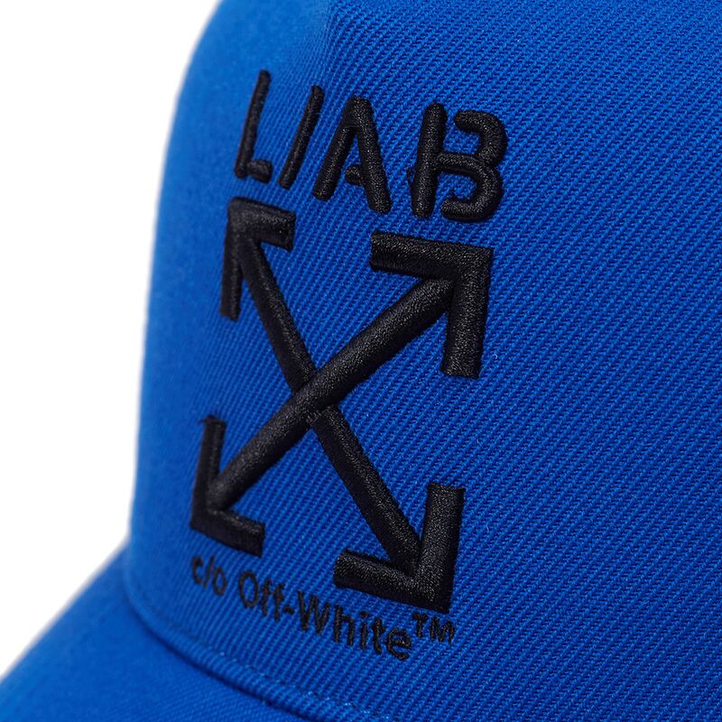 cepur-izliekta-truckeris-zils-snapback-clamp-arrows-no-l-ab-c-o-off-white cepur-izliekta-truckeris-zils-snapback-clamp-arrows-no-l-ab-c-o-off-white