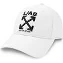cepur-izliekta-balts-regulejams-clamp-arrows-pu-leather-no-l-ab-c-o-off-white