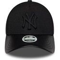 cepur-izliekta-melns-regulejams-9forty-m-crown-a-frame-fabric-mix-no-new-york-yankees-mlb-no-new-era