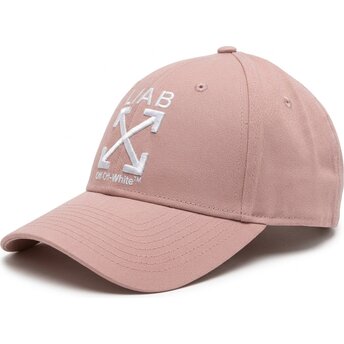 Cepur izliekta rozā regulējams Clamp Arrows Twill no L/AB c/o Off-White™