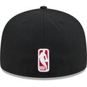 cepur-plakana-melns-pieguloss-59fifty-rhinestone-badge-no-chicago-bulls-nba-no-new-era