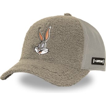 Cepur izliekta truckeris pelēks snapback LOO14 BUN Bakss Bannijs Looney Tunes no Capslab