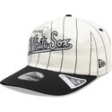cepur-izliekta-melns-snapback-19twenty-pinstripe-no-chicago-white-sox-mlb-no-new-era