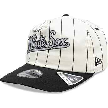 Cepur izliekta melns snapback 19TWENTY Pinstripe no Chicago White Sox MLB no New Era