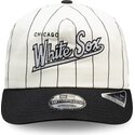 cepur-izliekta-melns-snapback-19twenty-pinstripe-no-chicago-white-sox-mlb-no-new-era
