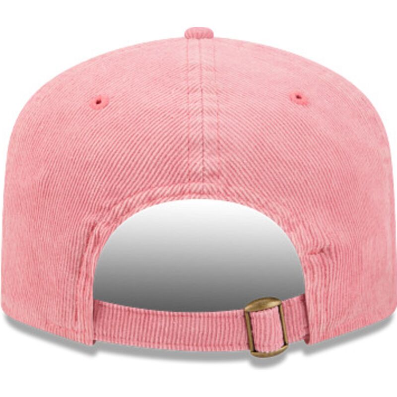 cepur-izliekta-roza-regulejams-19twenty-precurved-corduroy-pastel-no-los-angeles-dodgers-mlb-no-new-era