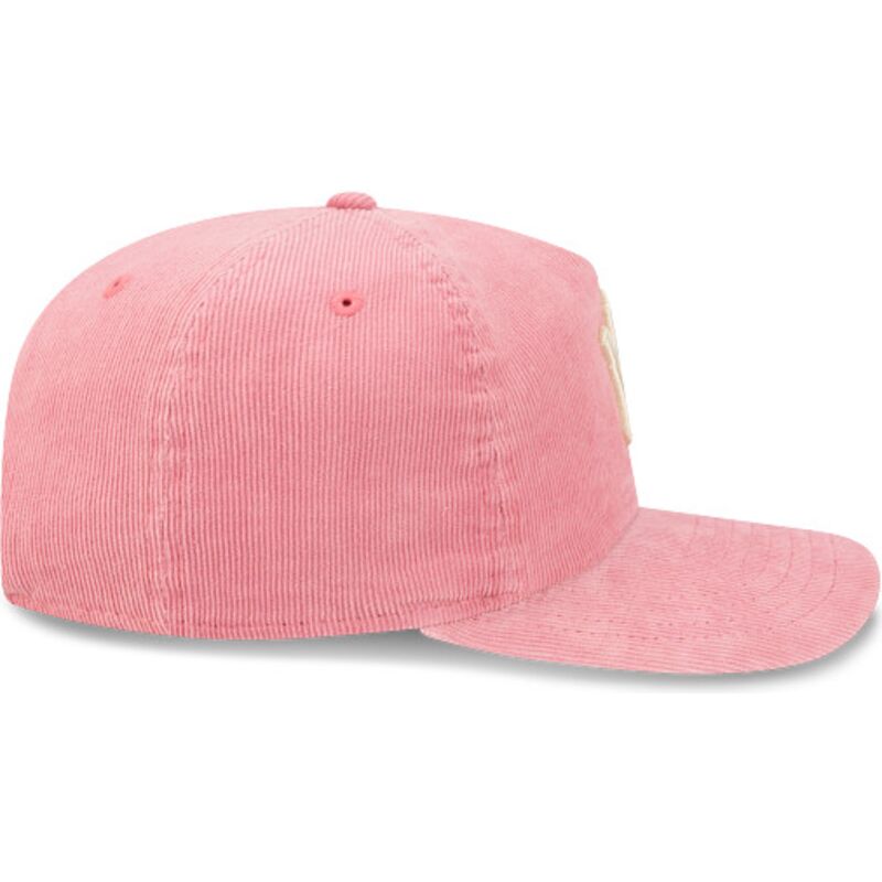 cepur-izliekta-roza-regulejams-19twenty-precurved-corduroy-pastel-no-new-york-yankees-mlb-no-new-era